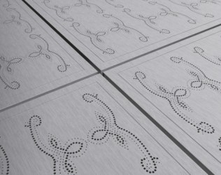 Lamiera microforata Arredo urbano
e centri commerciali Gallery